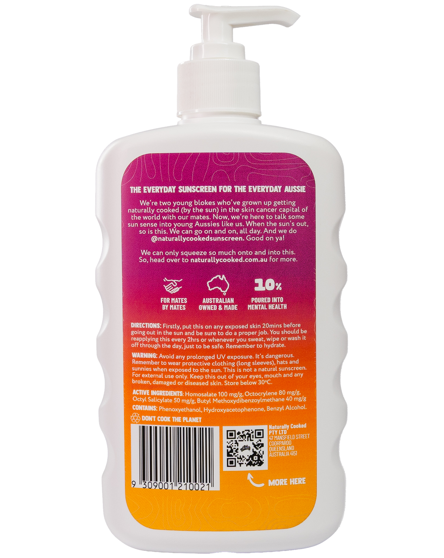 Naturally Cooked SPF50+ Sunscreen