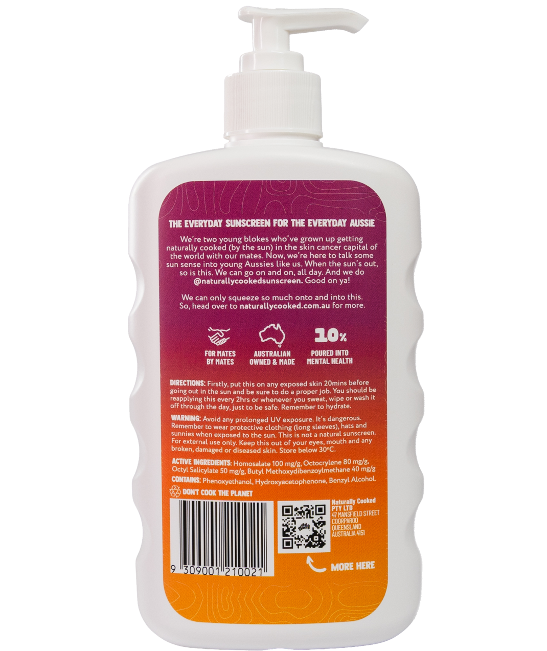 Naturally Cooked SPF50+ Sunscreen