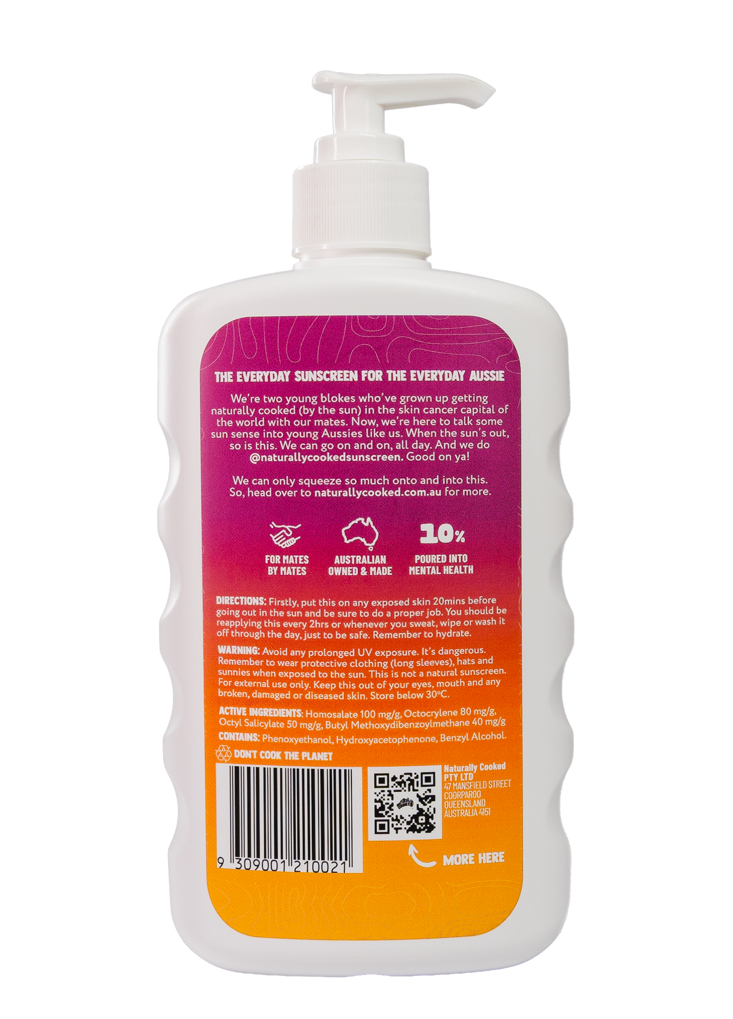 Naturally Cooked SPF50+ Sunscreen